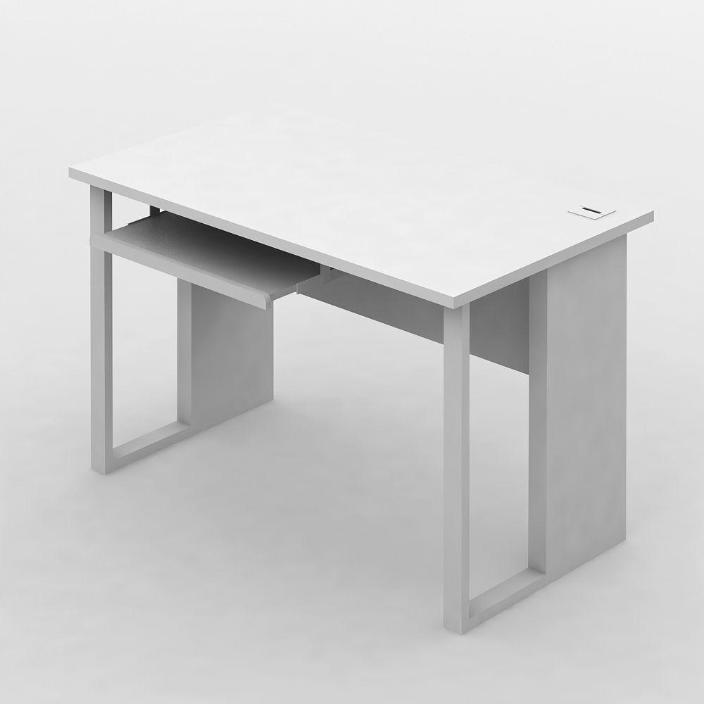 โต๊ะคอมพิวเตอร์ รุ่นเวคตร้า ขนาด 120 เซนติเมตร - สีขาว