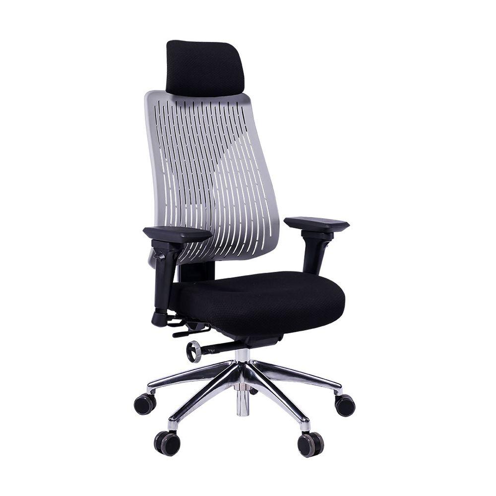 เก้าอี้เพื่อสุขภาพ เออร์โกเทรน รุ่น Truly  - สีเทาอ่อน/ดำ