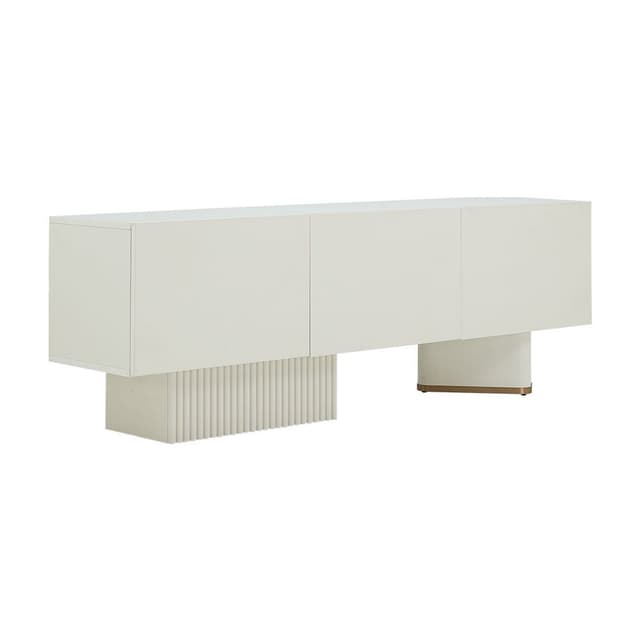 ตู้วางทีวี รุ่นปิกัสโซ ขนาด 180 ซม. - สีขาวงาช้าง