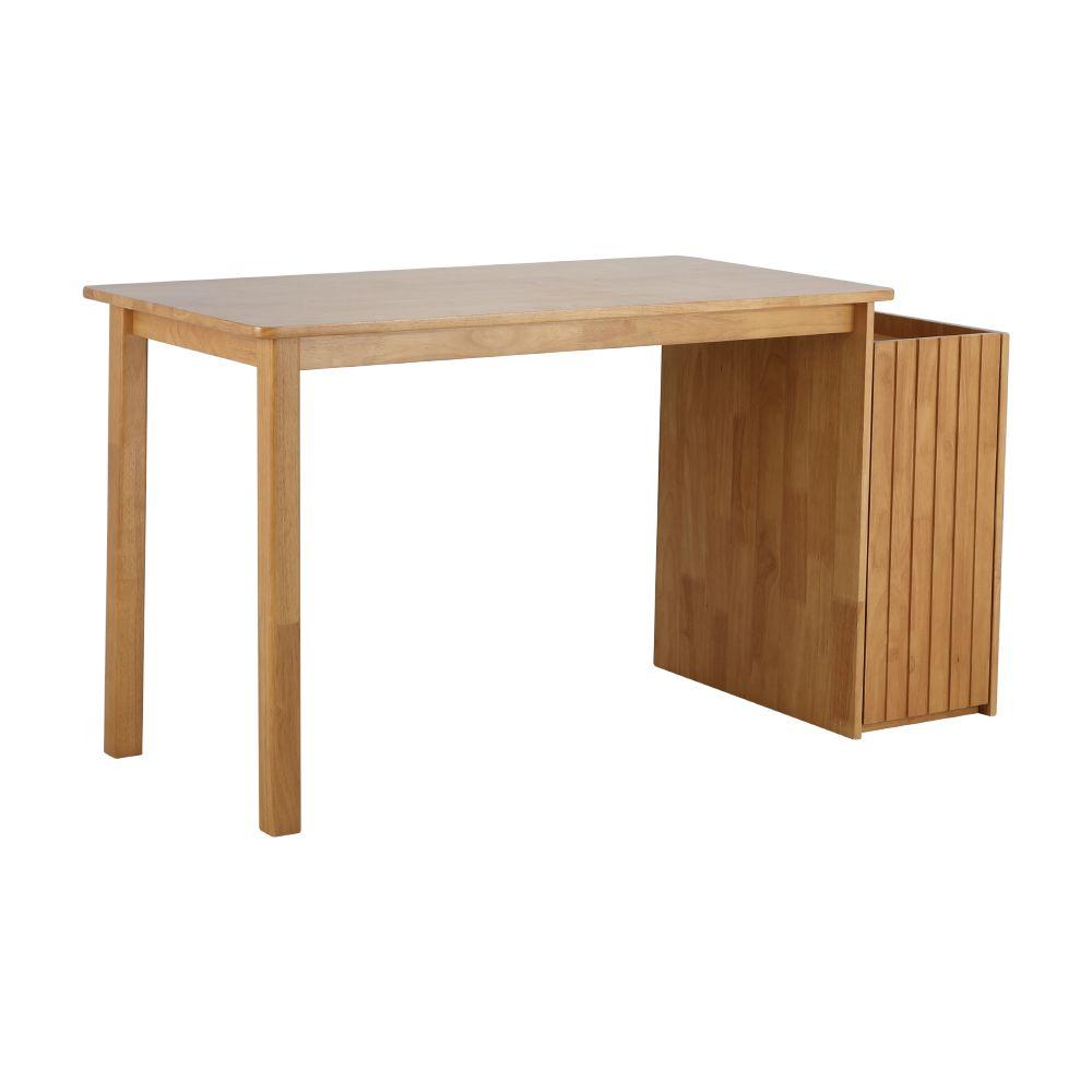 โต๊ะทำงาน รุ่นวาซาบิ-ริว ขนาด 140 ซม. - สีธรรมชาติ