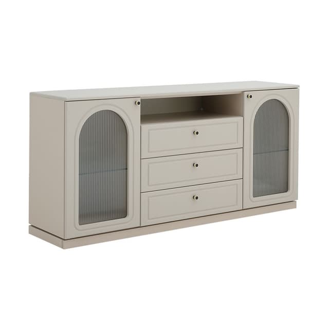 ตู้ไซด์บอร์ด รุ่นซีรีน ขนาด 180 ซม. - สีเบจ