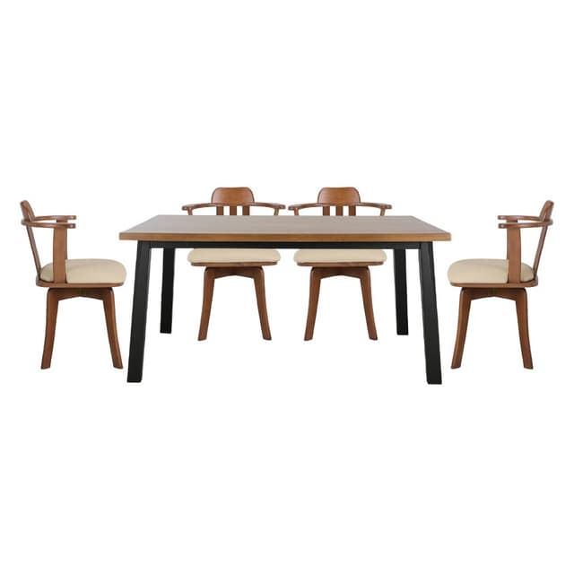 ชุดโต๊ะอาหาร รุ่นรีคอตต้า+เซทเทิล ขนาด 160 ซม. (4 ที่นั่ง) ราคาพิเศษ!