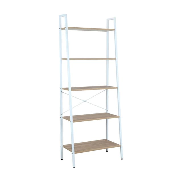 ชั้นวางของ 5 ชั้น รุ่นอาเธอร์ - สีขาว