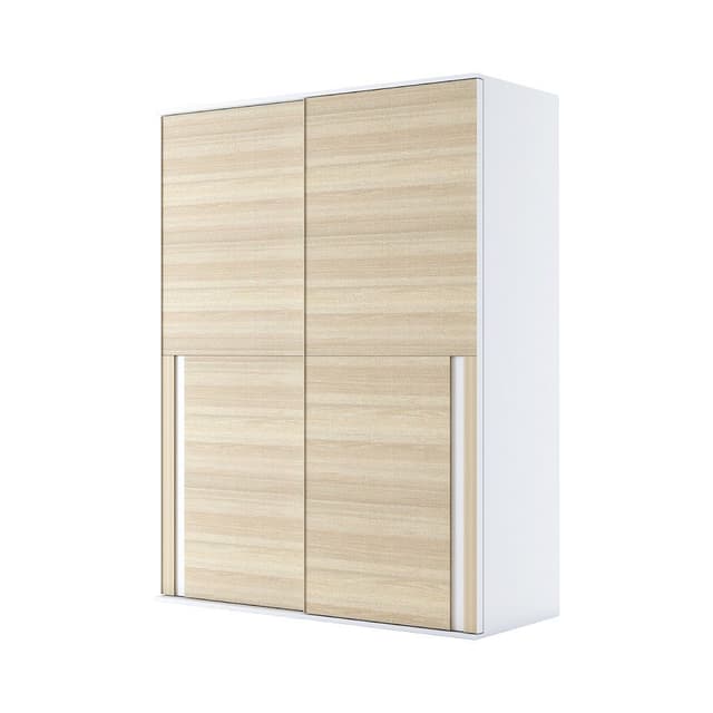 ตู้บานสไลด์ รุ่นซิดนี่ย์ ขนาด 160 ซม. - สีเลอบาน่า โอ๊ค/ขาว