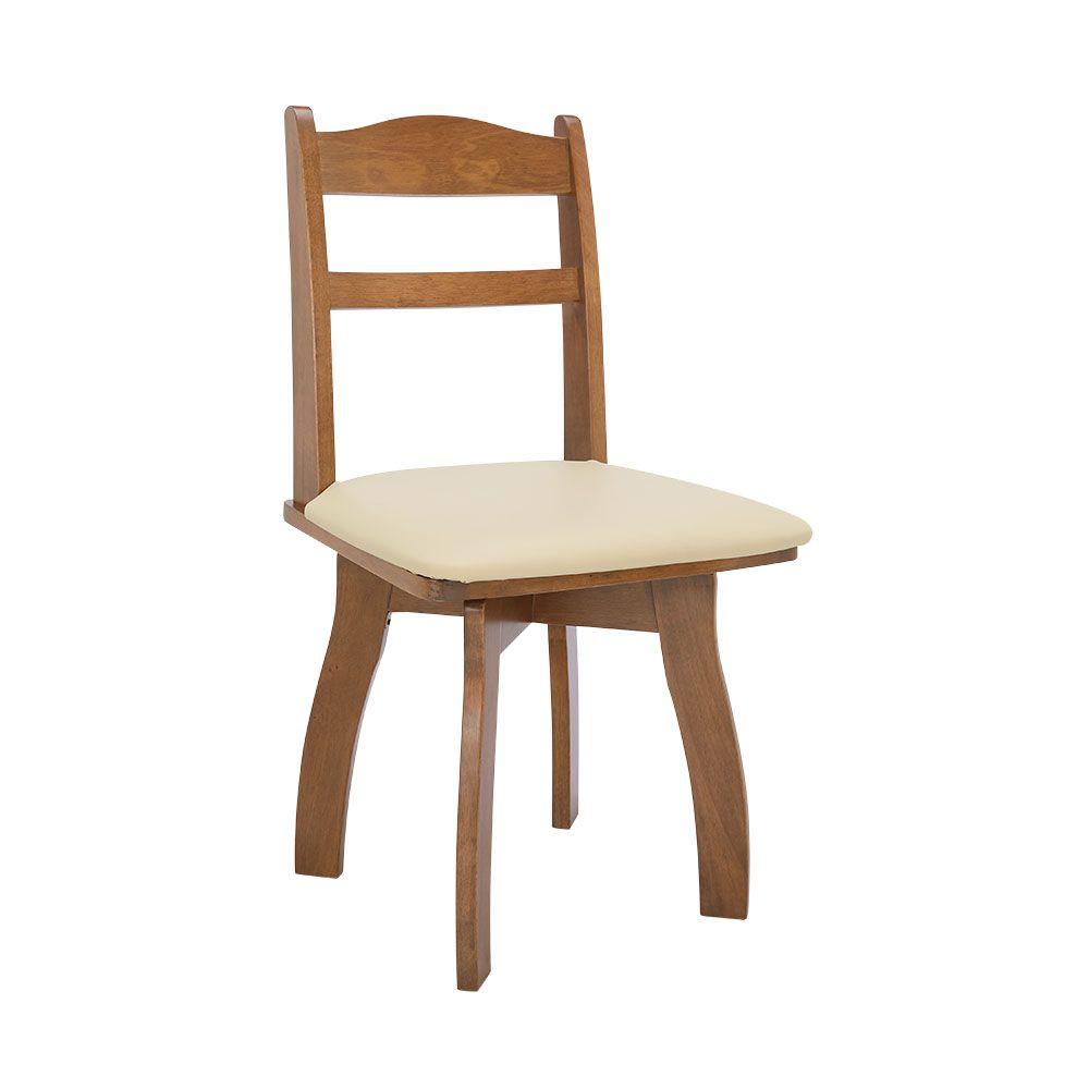 เก้าอี้ทานอาหาร รุ่นฮัมเบิ้ล - สีน้ำตาล/ครีม
