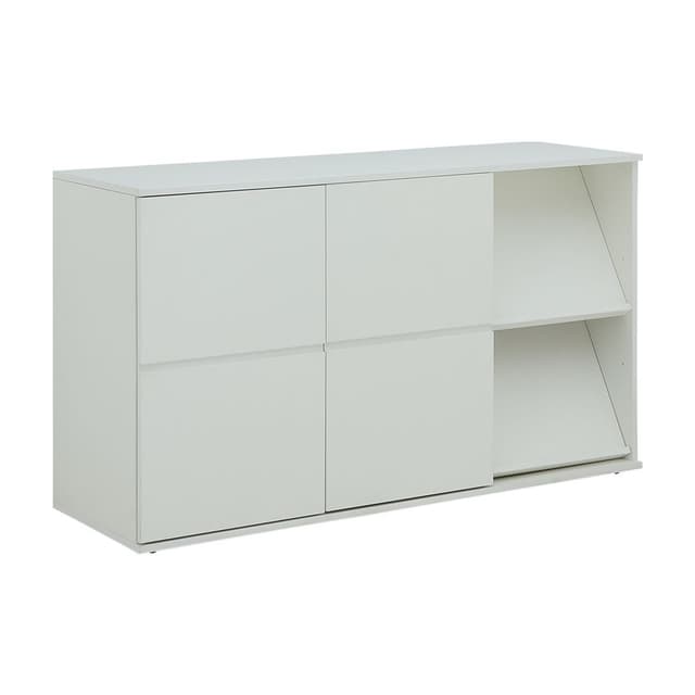 ตู้ไซด์บอร์ด รุ่นเมลตัน ขนาด 135 ซม. - สีขาว