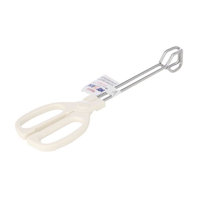 ที่คีบอาหารแบบกรรไกร รุ่น TKF-073B ขนาด 12 นิ้ว - สีขาว