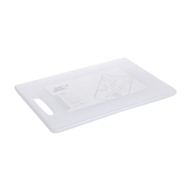 เขียงพลาสติก รุ่นทินา ขนาด 17 x 25 ซม. - สีขาว