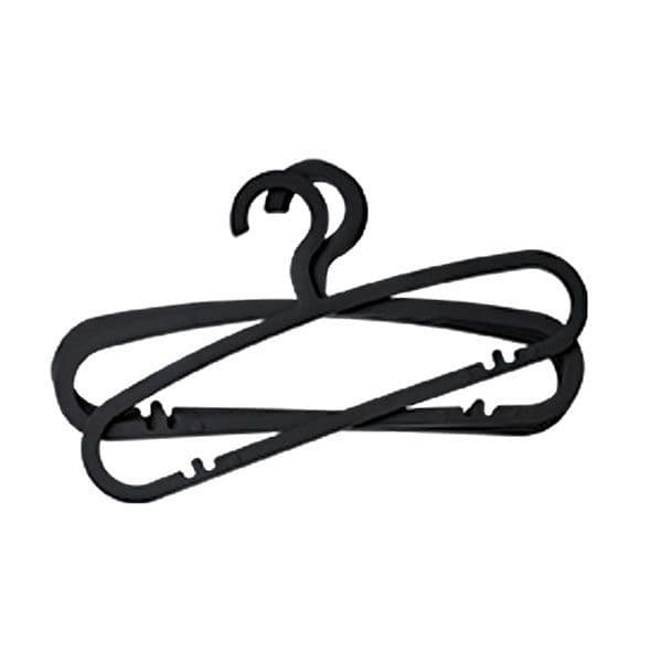 ไม้แขวนเสื้อ 4 ชิ้น/ชุด รุ่นเอมอร์ - สีดำ