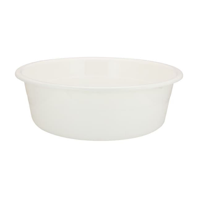 กะละมังทรงลึก รุ่นเบสิโน่ 52 ลิตร (65 ซม) - สีขาว