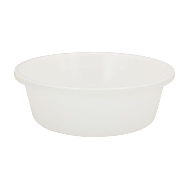 กะละมังทรงลึก รุ่นเบสิโน่ ขนาด 8 ลิตร (35 ซม) - สีขาว