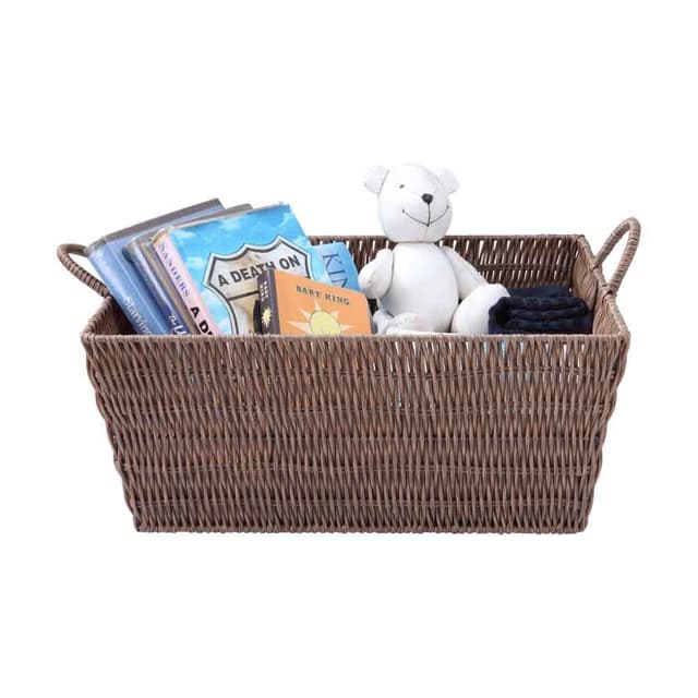 ตะกร้าอเนกประสงค์ รุ่นบาสต้า ขนาด 42 x 32 x 18 ซม. - สีน้ำตาล
