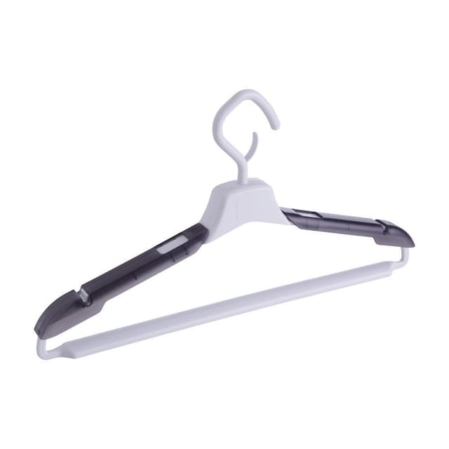 ไม้แขวนเสื้อ รุ่น แจสเปอร์ (2 ชิ้น/ชุด) - สีดำ