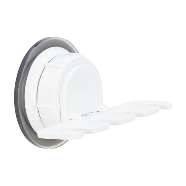 ที่วางแปรงสีฟัน (4อัน) แบบพับได้ รุ่น ดีฮับ - สีขาว