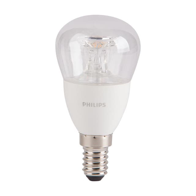 หลอดแอลอีดี บับ ฟิลิปส์ LED 4-25W P45 E14 WW - White