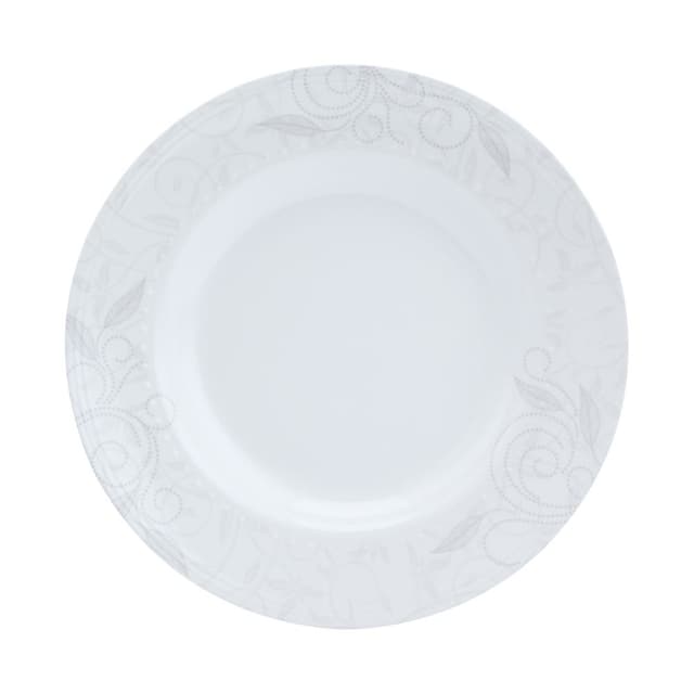 จานทรงลึก รุ่นลอรี่ ขนาด 9.5 นิ้ว - สีขาว