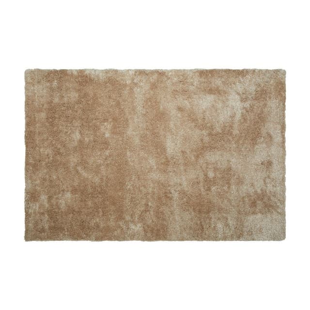 พรมขนยาว รุ่นไซรัส ขนาด 120 x 180 ซม. - สีน้ำตาลอ่อน