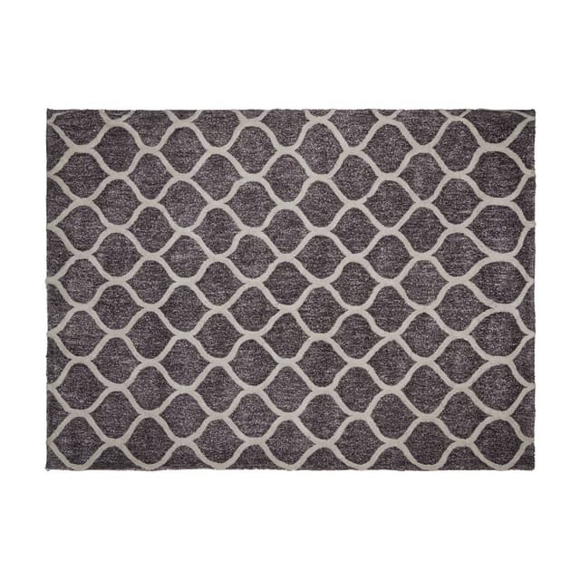 พรมขนยาว รุ่นโจอี้ 120 x 180 cm. สีดำ