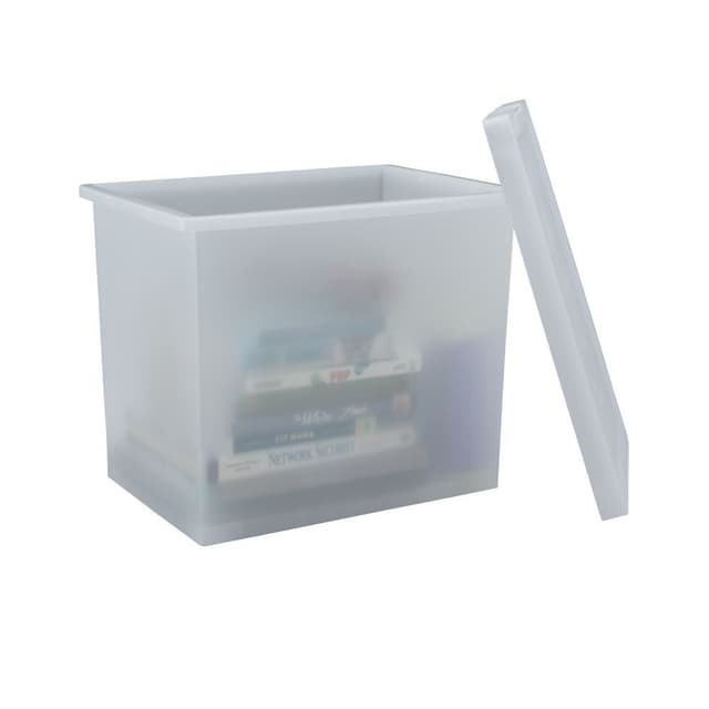 กล่องอเนกประสงค์ รุ่นโมลดี้ ขนาด 28 ลิตร - สีใสโปร่ง