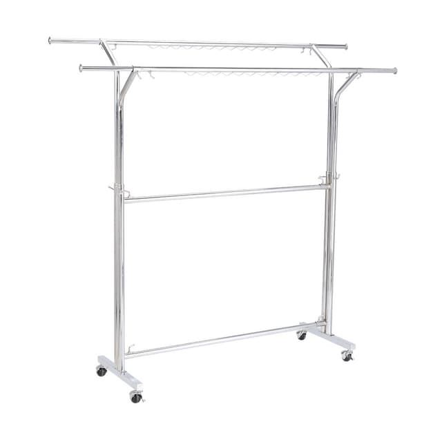 ราวตากผ้า รุ่นเรฟ ขนาด 212 x 50 x 200 ซม. - สีเงินโครเมี่ยม