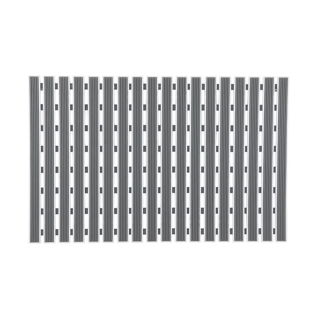 พรมห้องน้ำกันลื่น รุ่นบริโต้ ขนาด 62 x 40 ซม. - สีเทา