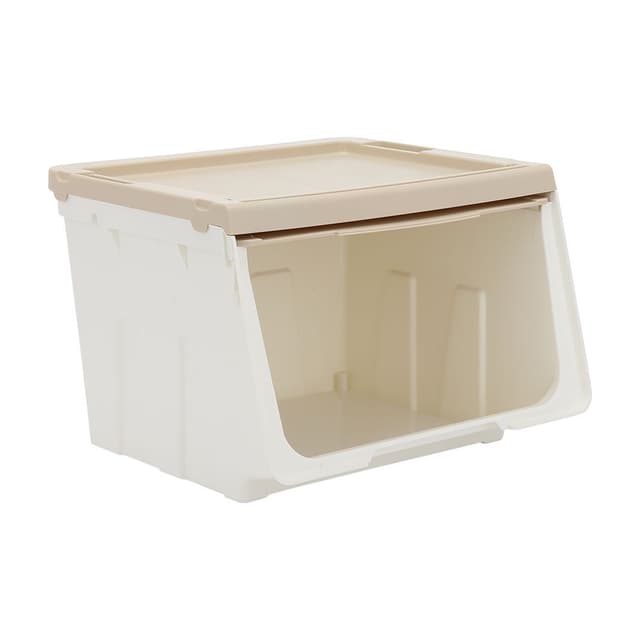กล่องอเนกประสงค์ รุ่นโอเทลล่า ความจุ 38 ลิตร - สีเบจ