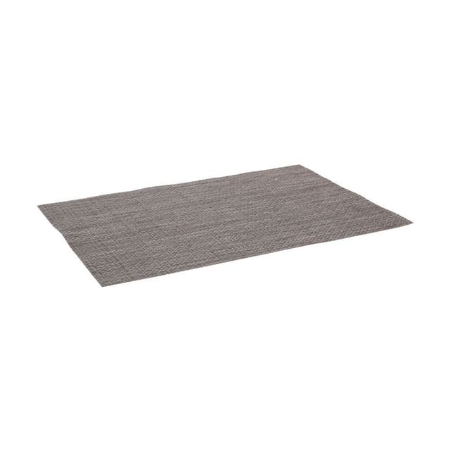 แผ่นรองจาน รุ่นโพลิน ขนาด 45 x 30 ซม. - สีน้ำตาล