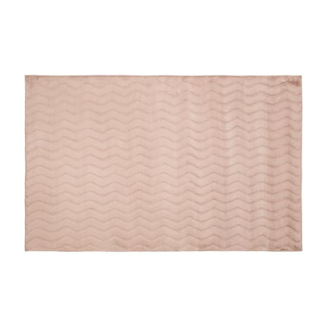 พรมขนยาว รุ่นเมแฟ ขนาด 100 x 160 ซม. - สีน้ำตาลอ่อน