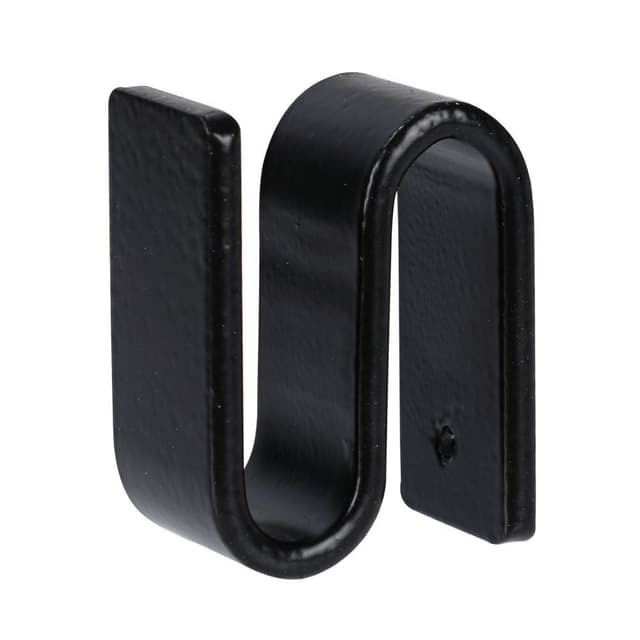 ตะขอรูปตัว N รุ่นไวร์เน็ท 2 ชิ้น - สีดำ