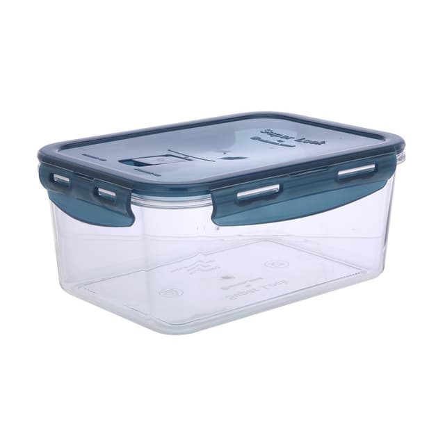 กล่องถนอมอาหาร รุ่นซุปเปอร์ล็อค ขนาด 1850 มล. - สีฟ้าเข้ม