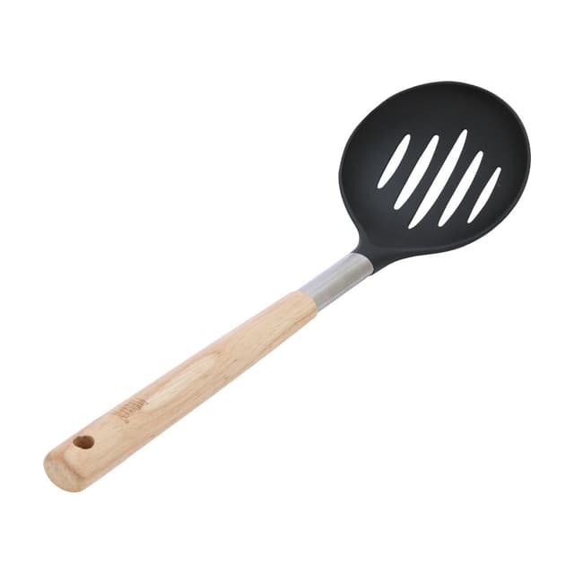 ตะหลิวกรองด้ามไม้ รุ่นพาราดอกซ์ KT3006 - สีดำ