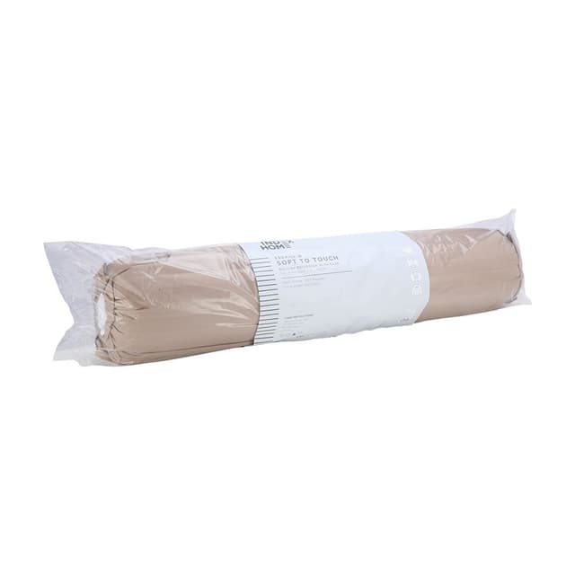 หมอนข้างพร้อมปลอก รุ่นเอส-เดย์ลี่ ขนาด 20 x 104 ซม. - สีโทป