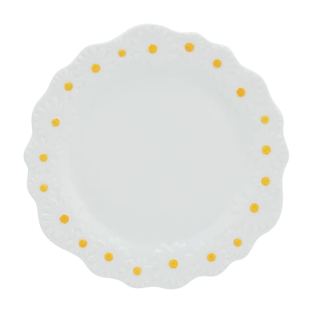 จาน รุ่นเดซี่ พรีเมียม ขนาด 6 นิ้ว - สีขาว