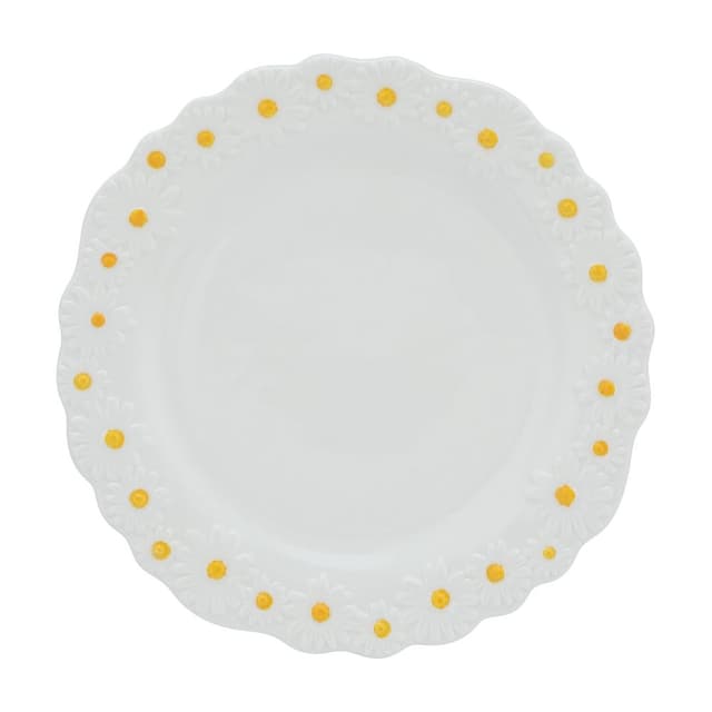 จาน รุ่นเดซี่ พรีเมียม ขนาด 8 นิ้ว - สีขาว