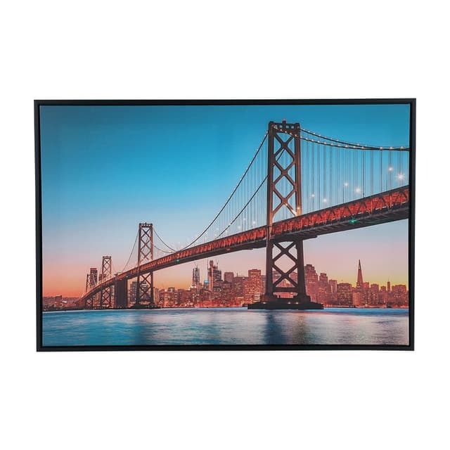 รูปภาพพร้อมกรอบ รุ่นเบย์ ขนาด 60 x 90 ซม. - คละสี