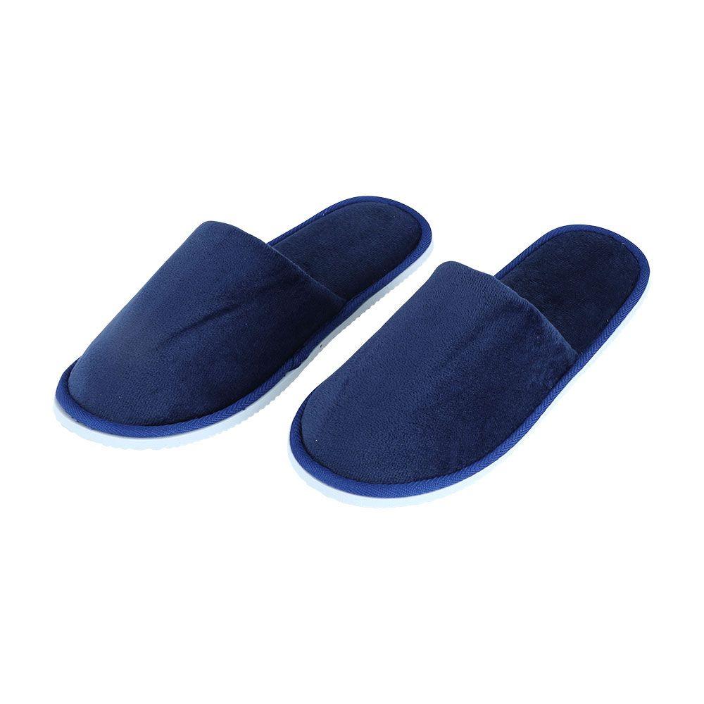 รองเท้าสลิปเปอร์ รุ่นวิลลี่_บี ขนาด 28 ซม. (ฟรีไซส์) - สีฟ้าเข้ม
