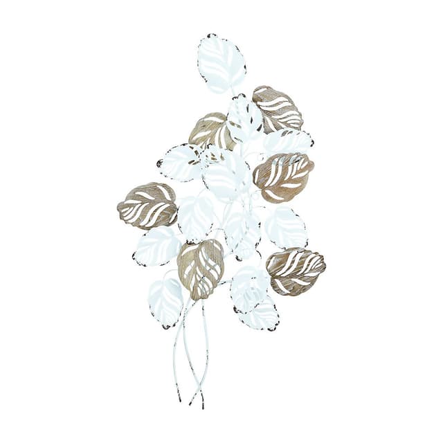 ภาพแขวนโลหะ รุ่นเคสซ์ - สีขาว/ทอง