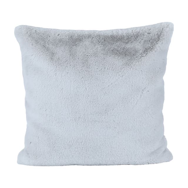 หมอนอิง รุ่นลักซ์ซู-แรบบี้ ขนาด 65 x 65 X 15 ซม. - สีเทาอ่อน