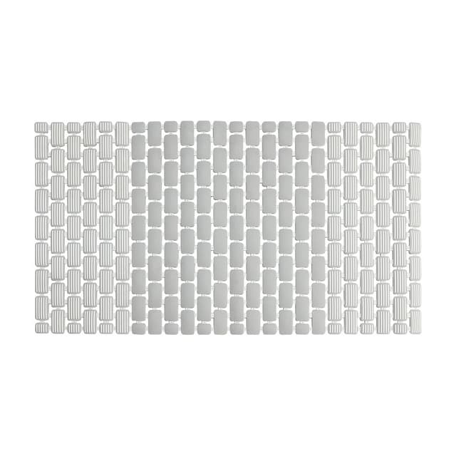 พรมห้องน้ำกันลื่น รุ่นชีสซี่ ขนาด 73 x 39.5 ซม. - สีเทา