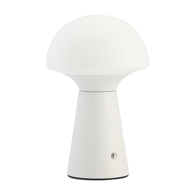 โคมไฟ LED พกพาพร้อมสายชาร์จ USB รุ่นอินซ์ - สีเทาอ่อน/ขาว