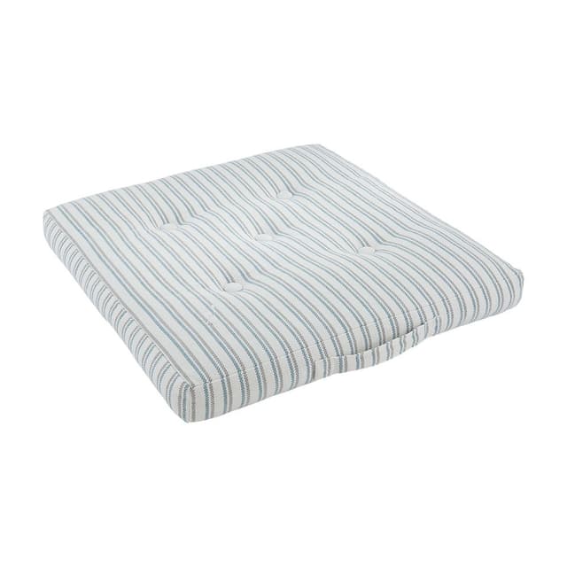 เบาะรองนั่ง รุ่นฮาล์ม ขนาด 50 x 50 ซม. - สีน้ำเงิน/ขาว