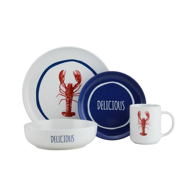ชุดภาชนะ รุ่นล็อบสเตอรี่ (8 ชิ้น/ชุด) - คละสี