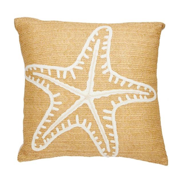 หมอนอิง รุ่นซีไลฟ์-สตาร์ฟิส ขนาด 45 x 45 ซม. - สีน้ำตาล