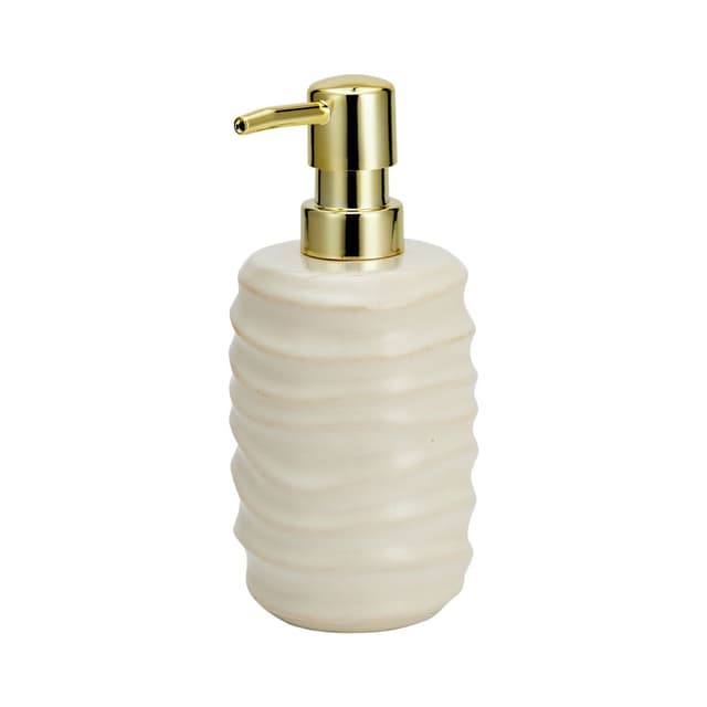 ที่ใส่สบู่เหลว รุ่นแซลลี่ - สีขาว/ทอง