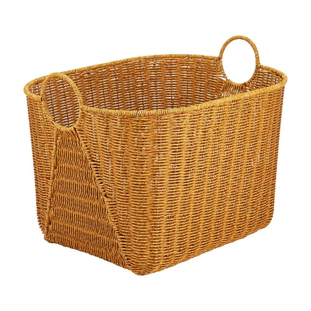 ตะกร้าอเนกประสงค์ รุ่นสาน ขนาด 47.5 x 40 x 36 ซม. - สีธรรมชาติ