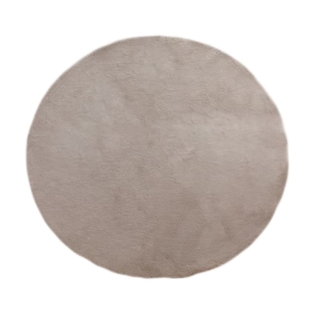 พรม รุ่นแรบบี้-ราวด์ ขนาด 150 ซม. - สีเบจ