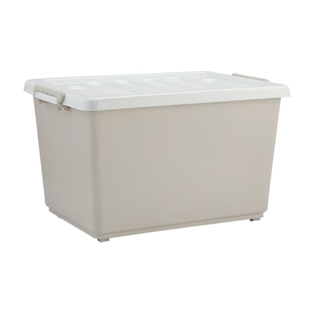 กล่องอเนกประสงค์ รุ่นแรมโบ ขนาด 50 ลิตร - สีเบจ