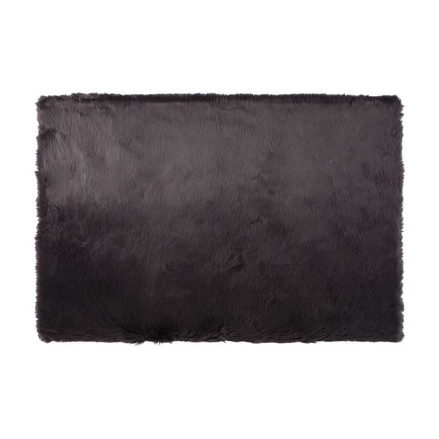 พรมปูพื้น รุ่นชีก้า ขนาด 120 x 180 ซม. - สีเทาเข้ม