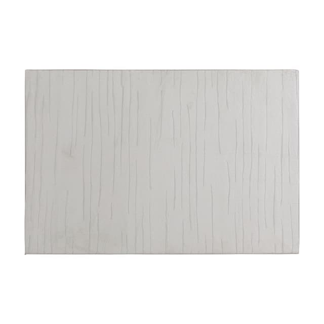 พรมปูพื้น รุ่นแรบบี้-เลเยอร์-แดช ขนาด 120 x 180 ซม. - สีขาวงาช้าง