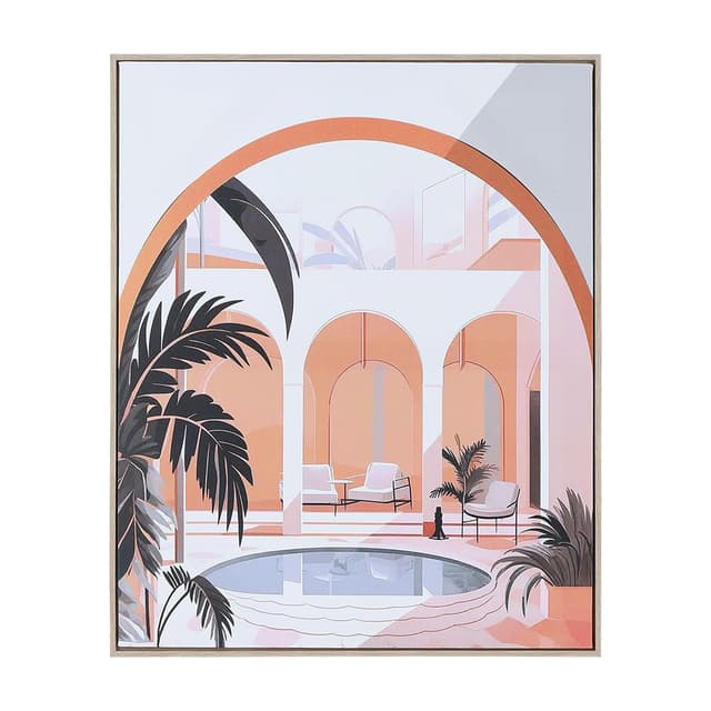 รูปภาพพร้อมกรอบ รุ่นเวโลนี่ ขนาด 65 x 80 ซม. - คละสี